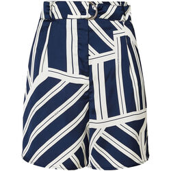 textil Mujer Shorts / Bermudas Liu Jo Shorts de raso estampado Azul