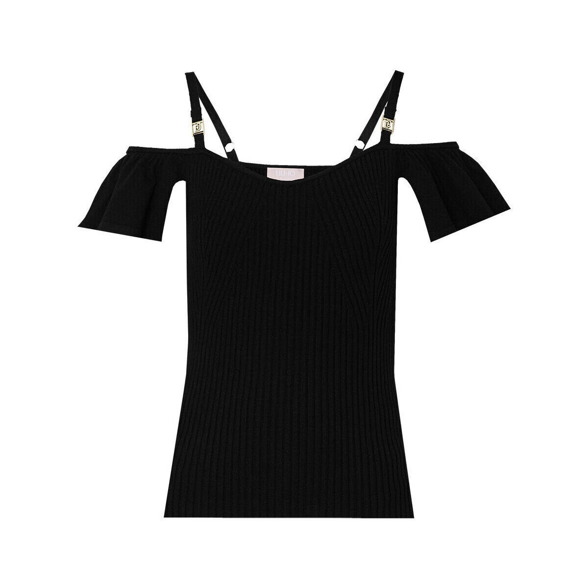 textil Mujer Tops / Blusas Liu Jo Top con tirantes Negro