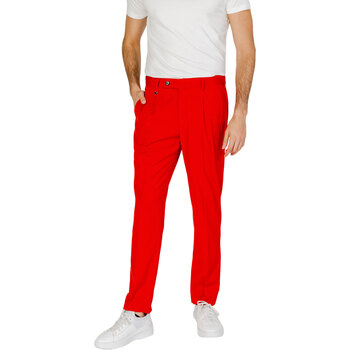 textil Hombre Pantalón de traje Antony Morato MMTR00715-FA600140 Rojo