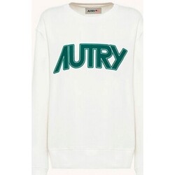 textil Mujer Jerséis Autry Autry Appareal Sweatshirt White Green Blanco