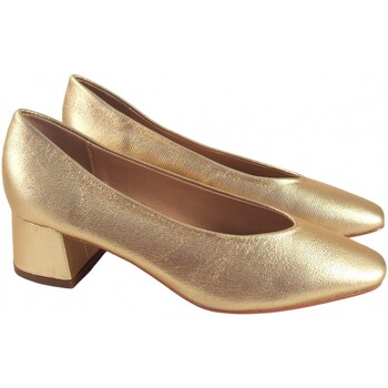 Bienve Zapato señora  s2226 oro Blanco