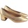 Zapatos Mujer Multideporte Bienve Zapato señora  s2226 oro Blanco