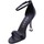 Zapatos Mujer Sandalias Guess Sandalo Donna Nero Flpkab-lea03 Negro