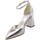 Zapatos Mujer Zapatos de tacón Guess Decollete Punta Tallone Donna Platino Flpbsy-lem08 Oro