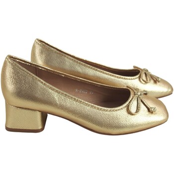 Bienve Zapato señora  s2492 oro Plata