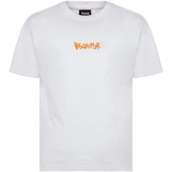 textil Niño Camisetas manga larga Disclaimer 58003 Blanco