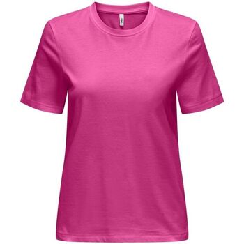 textil Mujer Tops y Camisetas Only 15315348 TRIBE-RASPHBERRY ROSE Rosa