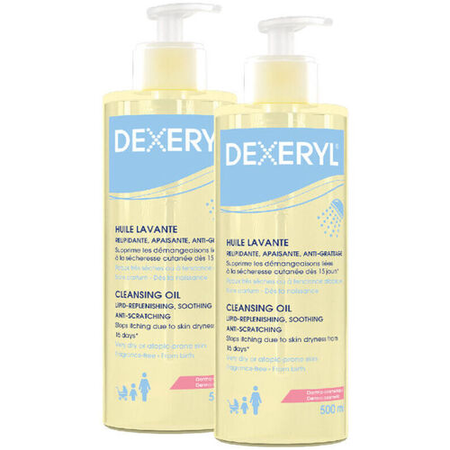 Belleza Productos baño Dexeryl Shower Aceite Limpiador Dúo 2 X 