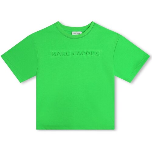 textil Niña Camisetas manga corta Marc Jacobs W60038 Verde