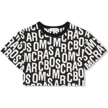 textil Niña Camisetas manga corta Marc Jacobs W60169 Negro