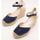 Zapatos Mujer Alpargatas Vidorreta 18100SRT54 Marino Azul