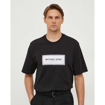 textil Hombre Camisetas manga corta MICHAEL Michael Kors CH351RG1V2 Negro