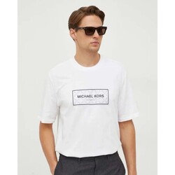 textil Hombre Camisetas manga corta MICHAEL Michael Kors CH351RG1V2 Blanco