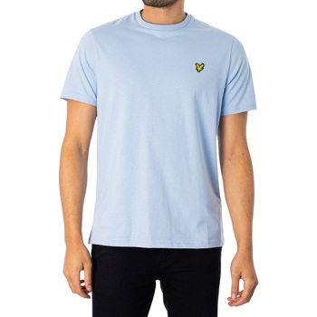 textil Hombre Camisetas manga corta Lyle & Scott Camiseta Simple Azul