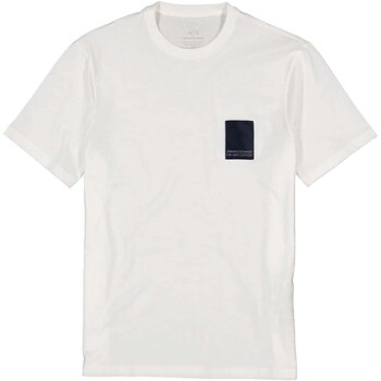 EAX T-Shirt Blanco