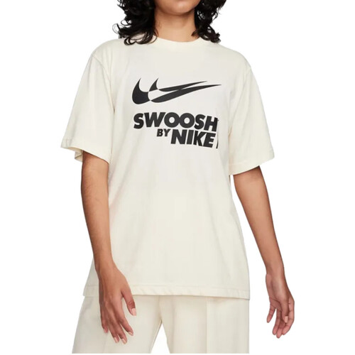 textil Mujer Camisetas manga corta Nike FZ4634 Blanco