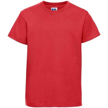 textil Niños Camisetas manga corta Jerzees Schoolgear Classic Rojo