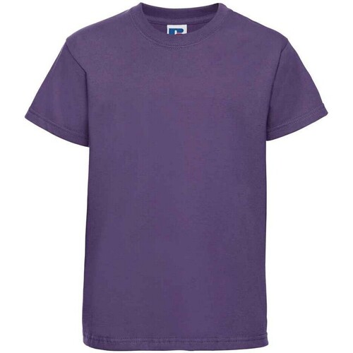 textil Niños Tops y Camisetas Jerzees Schoolgear Classic Violeta