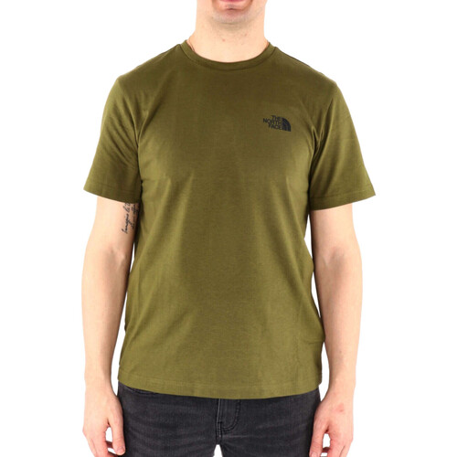 textil Hombre Camisetas manga corta The North Face NF0A87NG Verde