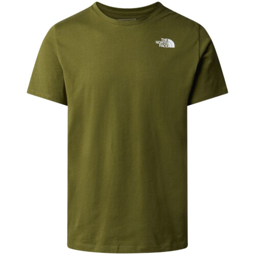 textil Hombre Camisetas manga corta The North Face NF0A8830 Verde