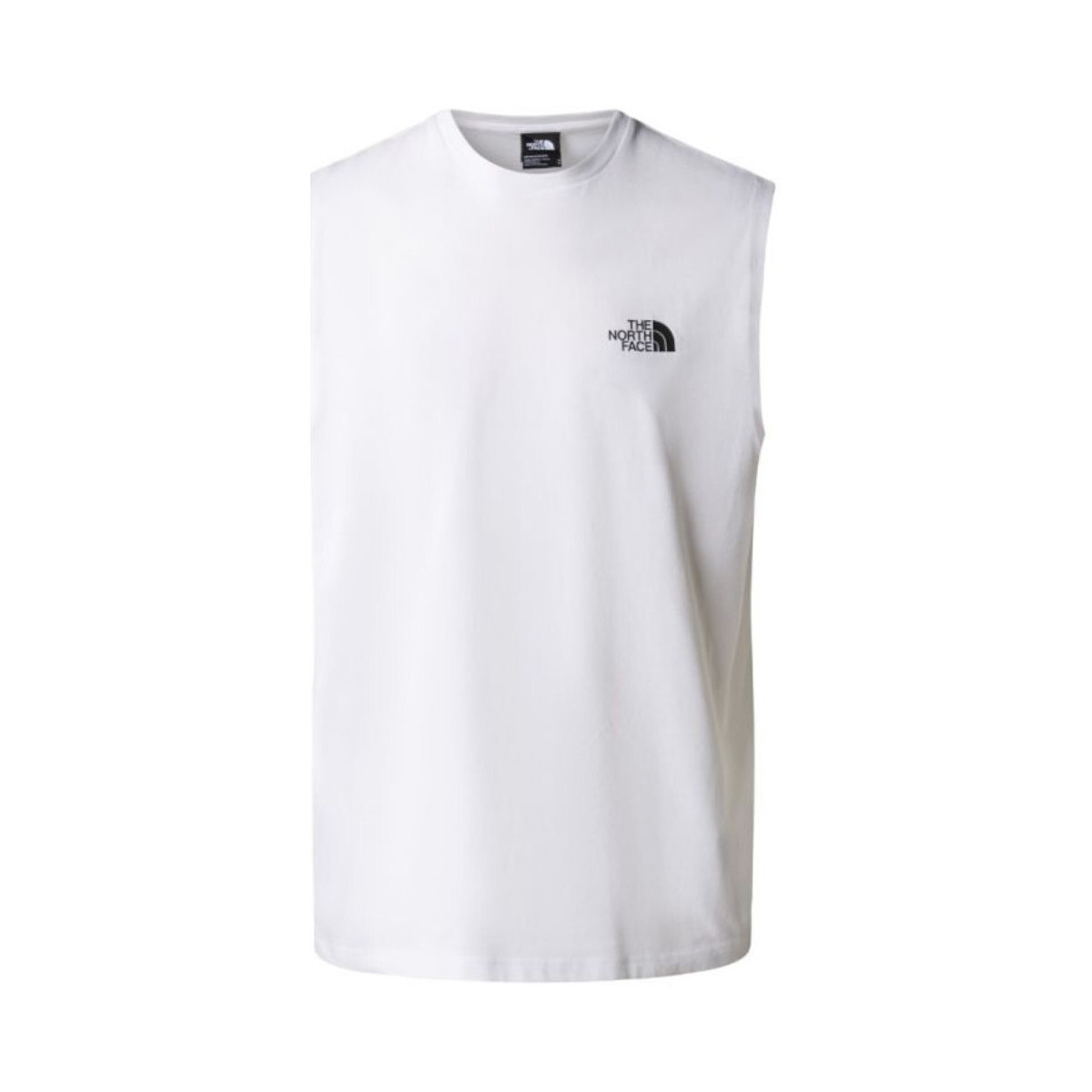 textil Hombre Camisetas sin mangas The North Face NF0A87R3 Blanco
