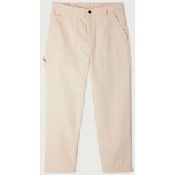 textil Hombre Pantalones American Vintage Spywood Jeans Ecru Beige