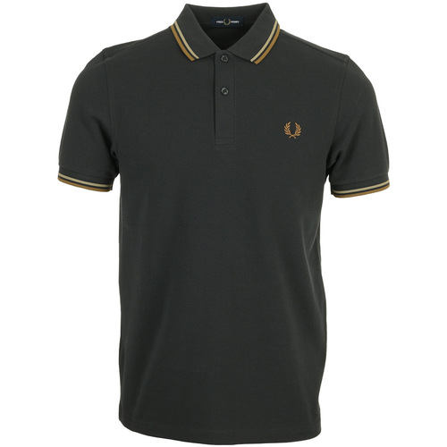 textil Hombre Tops y Camisetas Fred Perry Twin Tipped Marrón