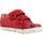 Zapatos Niño Zapatillas bajas Geox B.C NAPPA + SUEDE Rojo