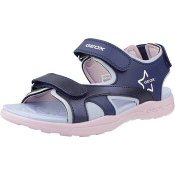Zapatos Niña Sandalias Geox J VANIETT GIRL Azul