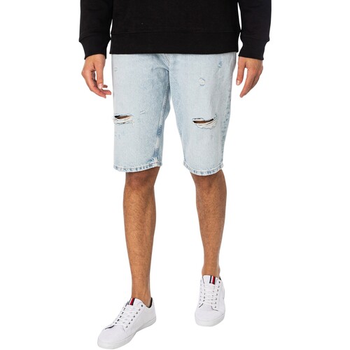 textil Hombre Shorts / Bermudas Tommy Jeans Shorts Vaqueros Ryan Azul