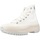 Zapatos Mujer Zapatillas altas Converse RUN STAR HIKE PLATFORM METALLIC Blanco