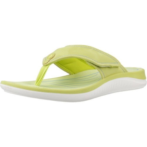 Zapatos Mujer Chanclas Clarks GLIDE POST 2 Verde