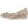 Zapatos Mujer Bailarinas-manoletinas Stonefly MILLY 2 GOAT SUEDE Beige