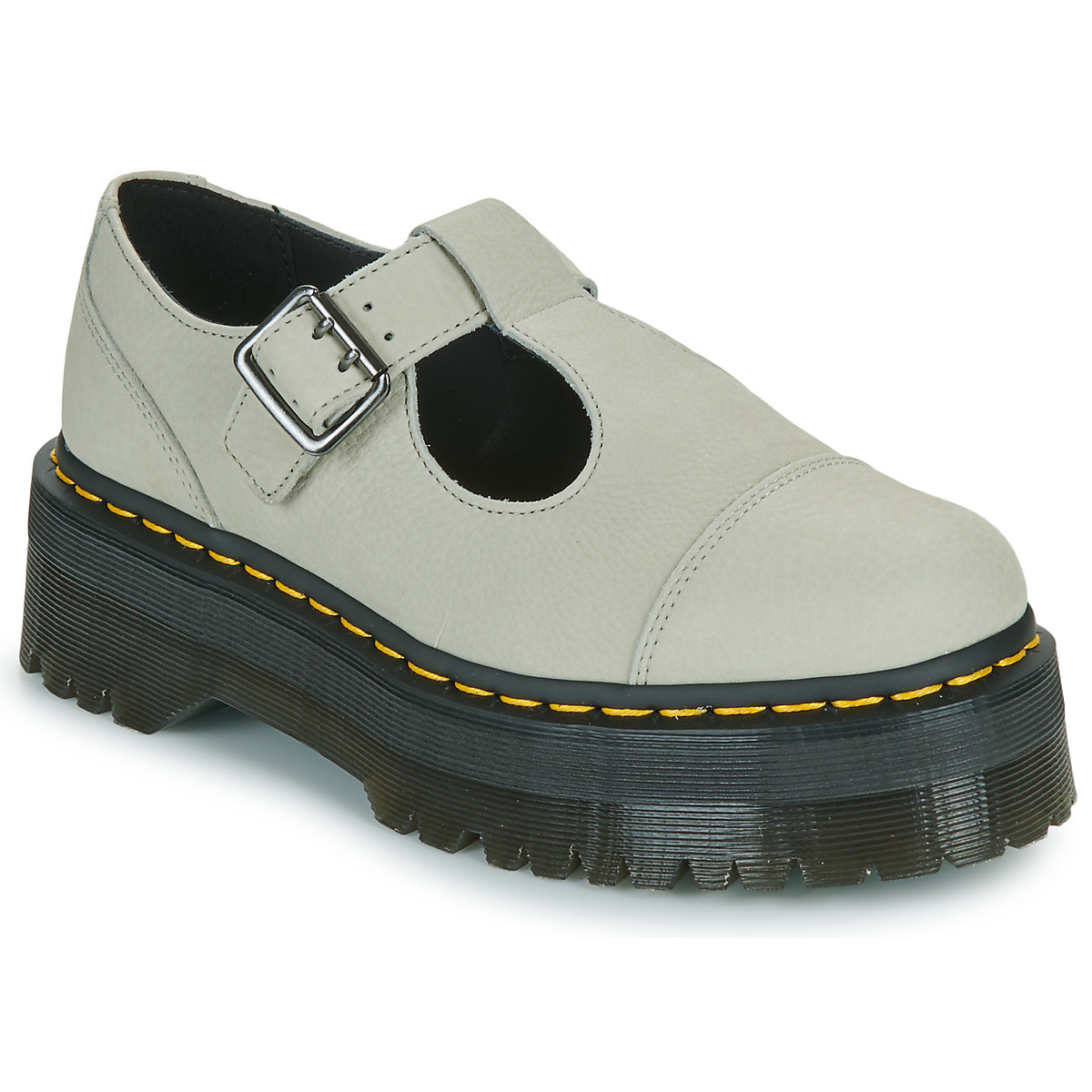 Zapatos Mujer Derbie Dr. Martens Bethan Smoked Mint Tumbled Nubuck Beige