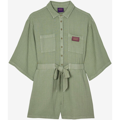 textil Mujer Shorts / Bermudas Oxbow Combishort OTAHI Verde