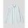 textil Hombre Camisas manga larga Carhartt CAMISA   DILLION LS SHIRT   CHERVIL/WHITE Multicolor