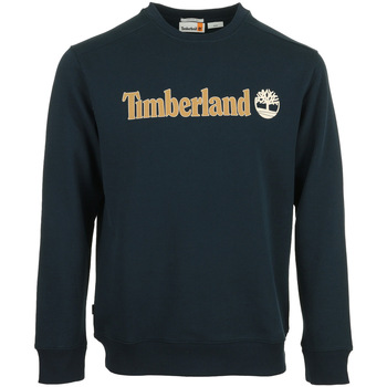 Timberland Linear Logo Crew Neck Azul