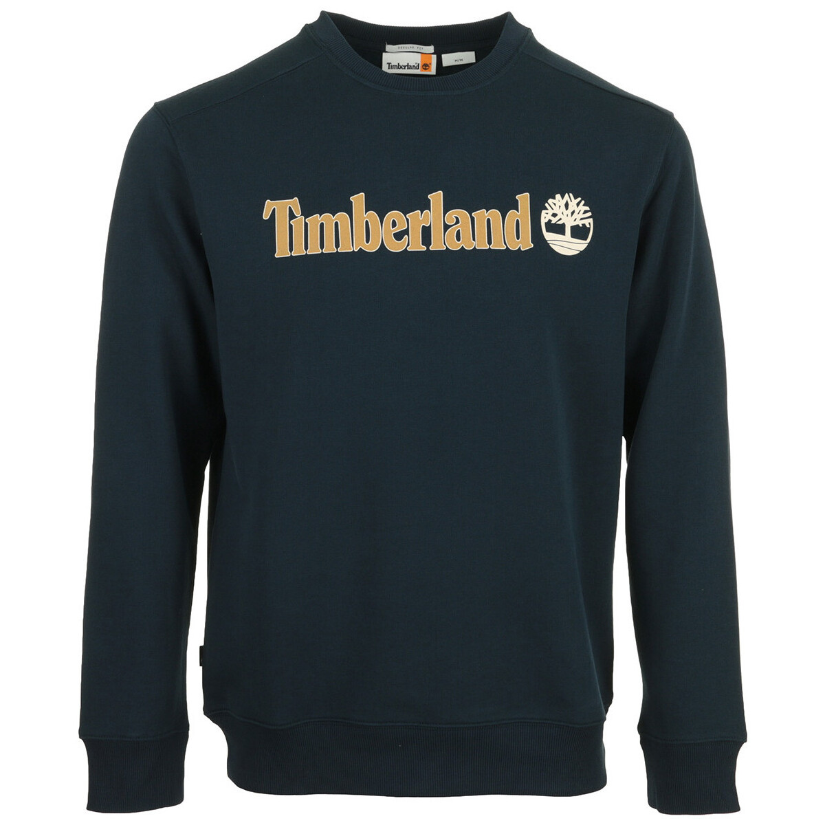 textil Hombre Sudaderas Timberland Linear Logo Crew Neck Azul