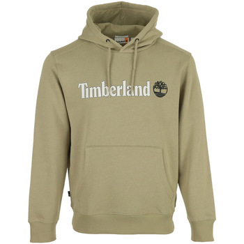textil Hombre Sudaderas Timberland Linear Logo Hoodie Beige