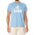 textil Hombre Camisetas manga corta Lois Camiseta Clásica Logotipo Azul