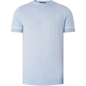 textil Hombre Camisetas manga corta Antony Morato Camiseta De Punto Malibú Azul