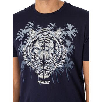 Antony Morato Malibú Camiseta Gráfica Azul