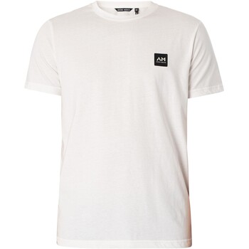textil Hombre Camisetas manga corta Antony Morato Camiseta Con Logo De Caja De Seattle Blanco