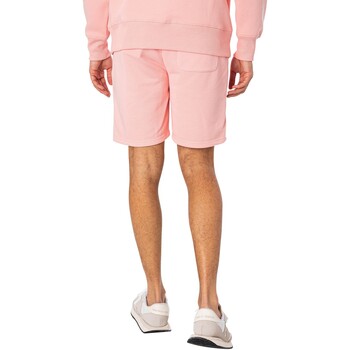 Gant Shorts Deportivos Con Escudo Regular Rosa