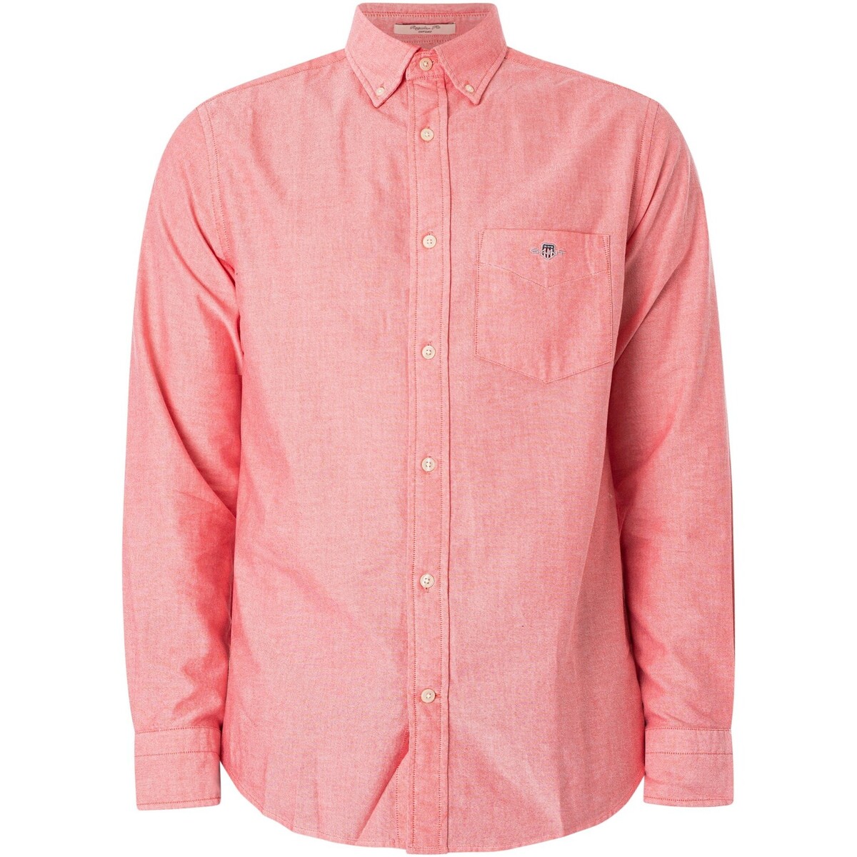 textil Hombre Camisas manga larga Gant Camisa Oxford Normal Rosa