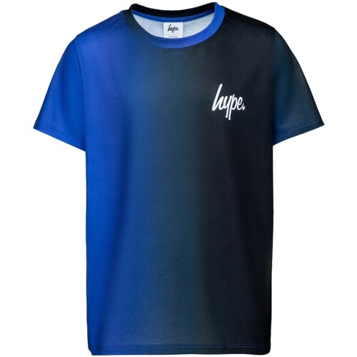 textil Niño Camisetas manga larga Hype Vertical Azul