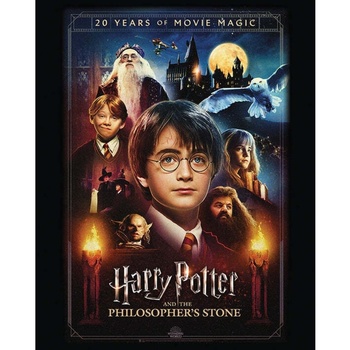 Casa Afiches / posters Harry Potter PM3413 Multicolor