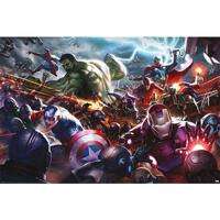 Casa Afiches / posters Marvel: Future Fight PM4641 Multicolor
