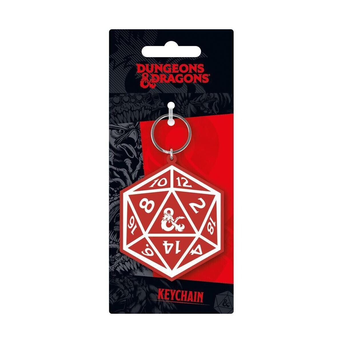 Accesorios textil Porte-clé Dungeons & Dragons PM6413 Rojo
