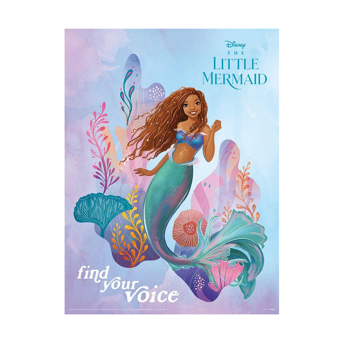 Casa Afiches / posters The Little Mermaid PM6506 Multicolor
